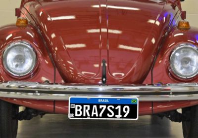 FUSCA-PLACA-PRETA